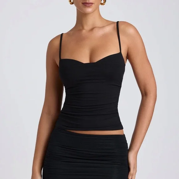 Oh Polly black tank top size xs - Picture 2 of 2